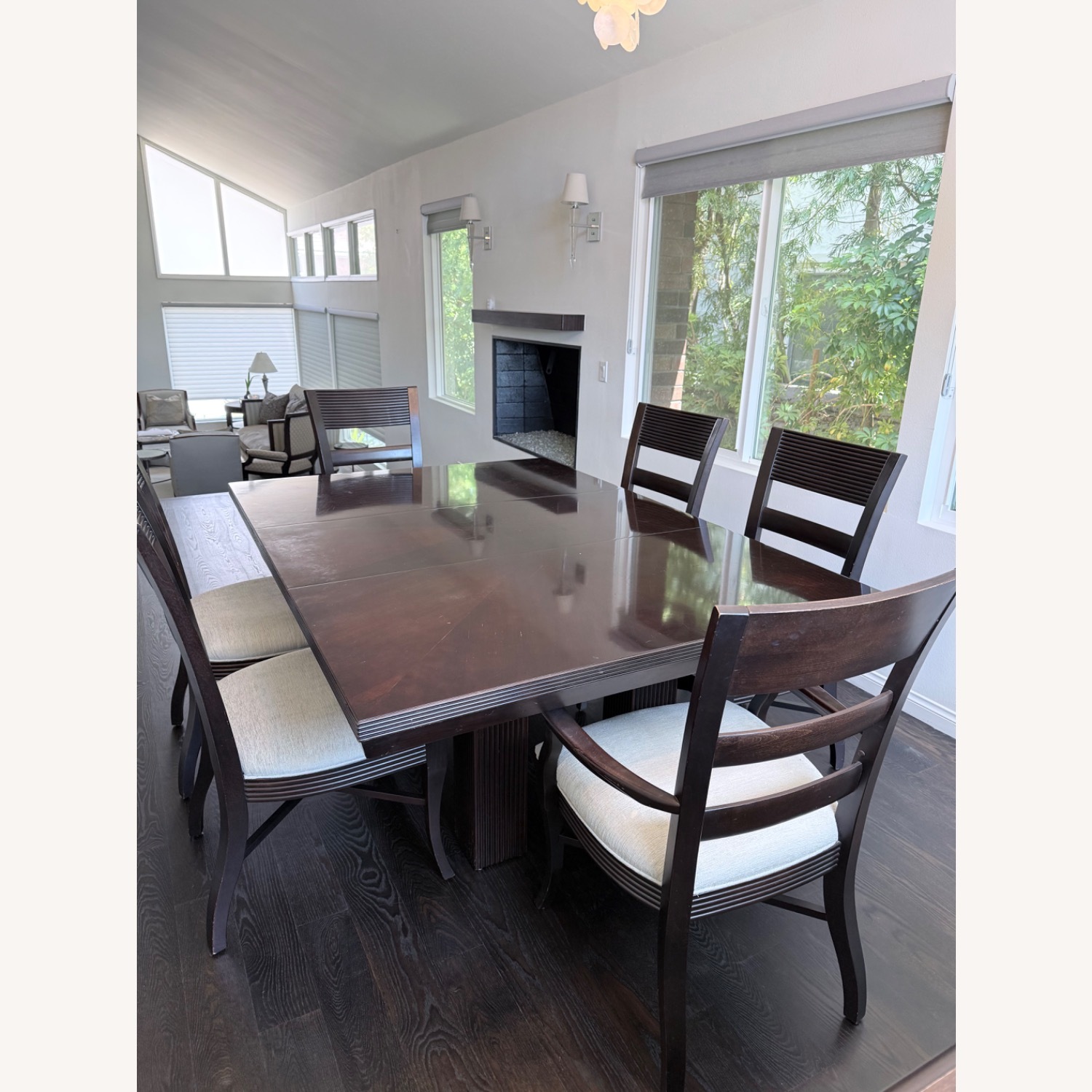 Lexington Furniture Dark Brown Wood Dining Set - image-2