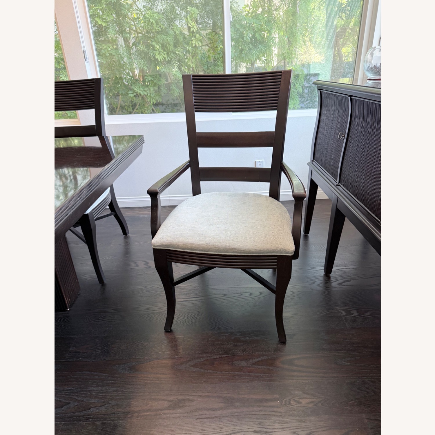 Lexington Furniture Dark Brown Wood Dining Set - image-7