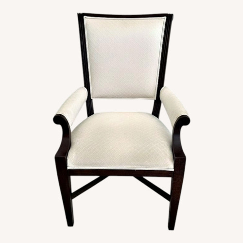Used Vintage/Antique Finds Dark Brown Wood Armchair for sale on AptDeco