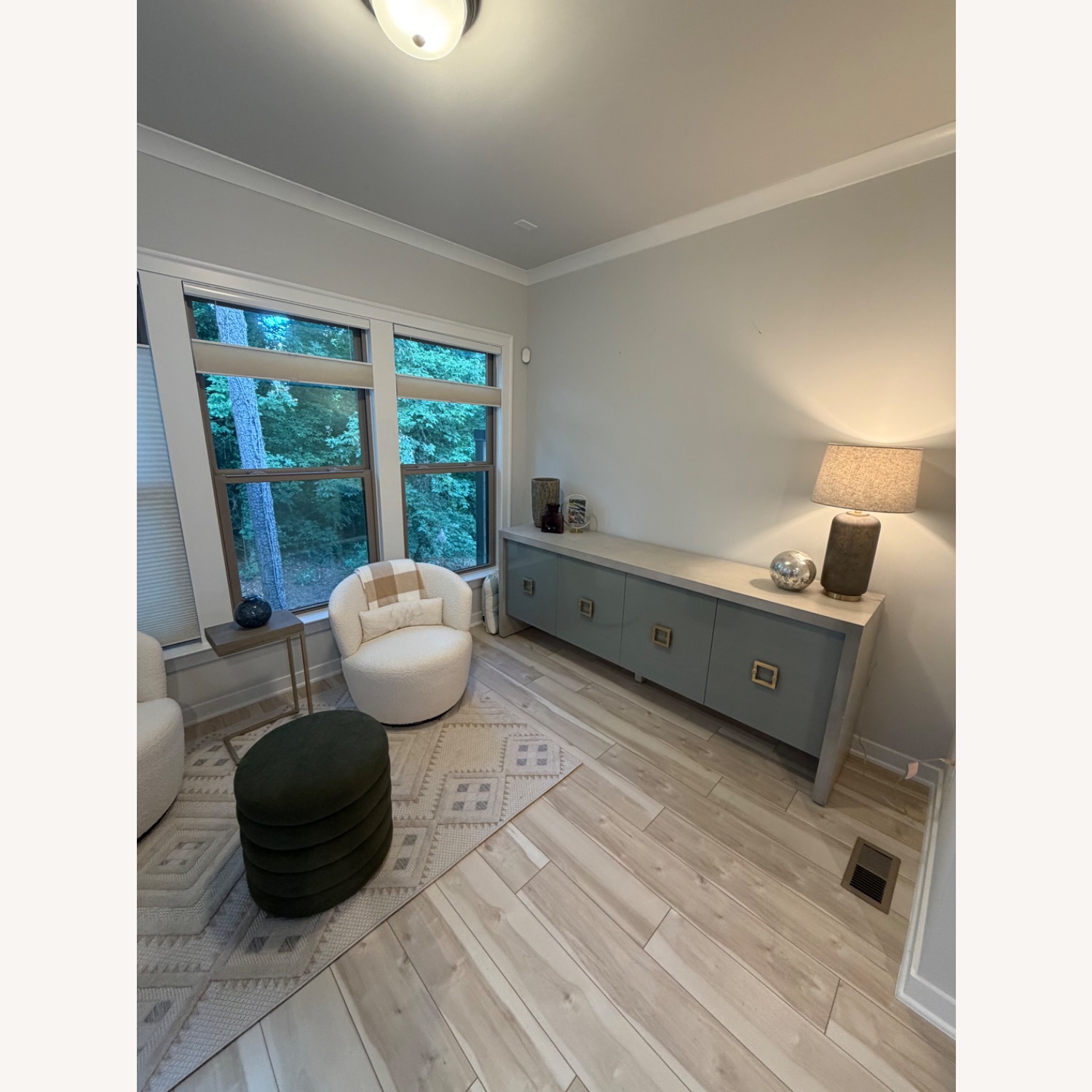 Century Furniture Liza Credenza with Concrete and Lacquer Finish - image-2