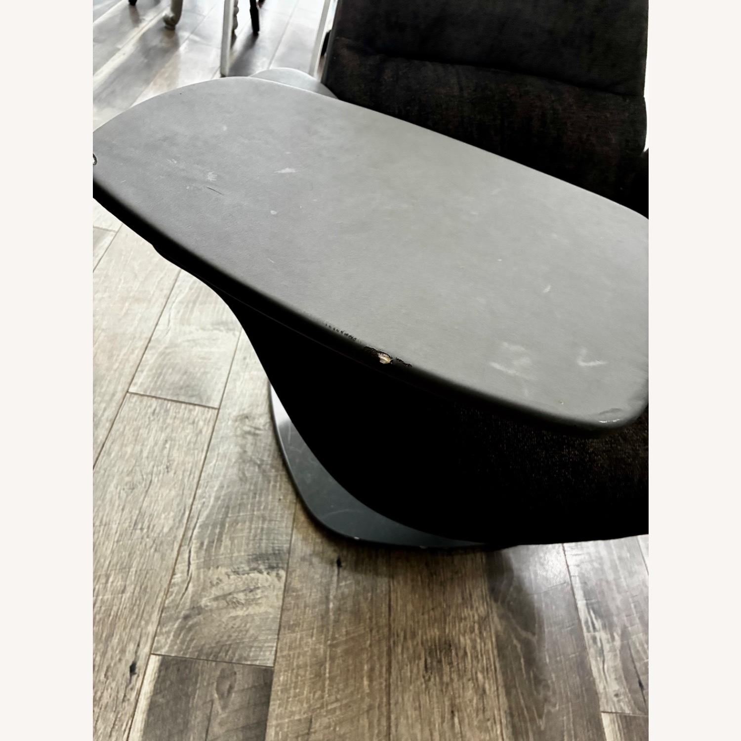 Steelcase Massaud Dark Gray Fabric Office Chair - image-3