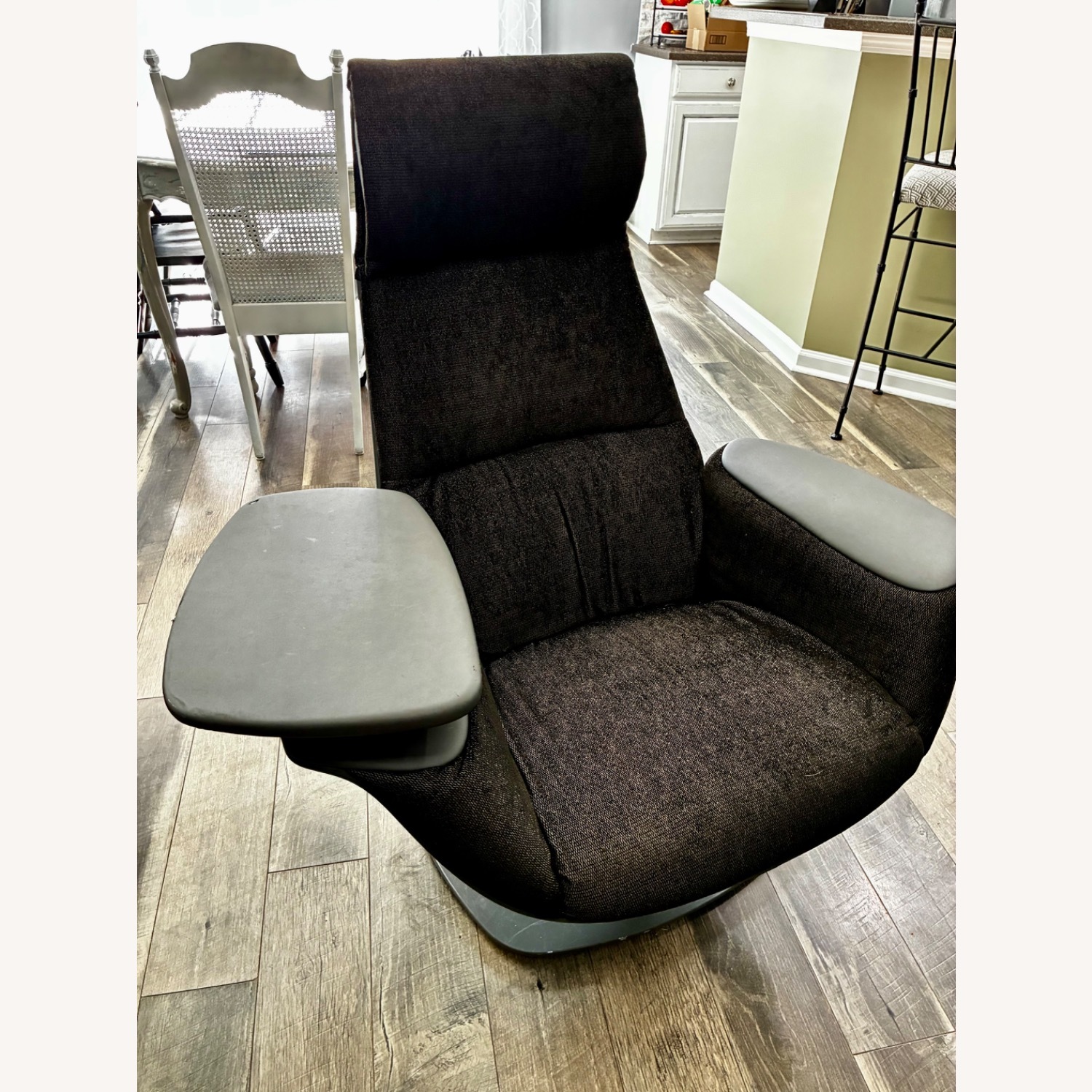 Steelcase Massaud Dark Gray Fabric Office Chair - image-1
