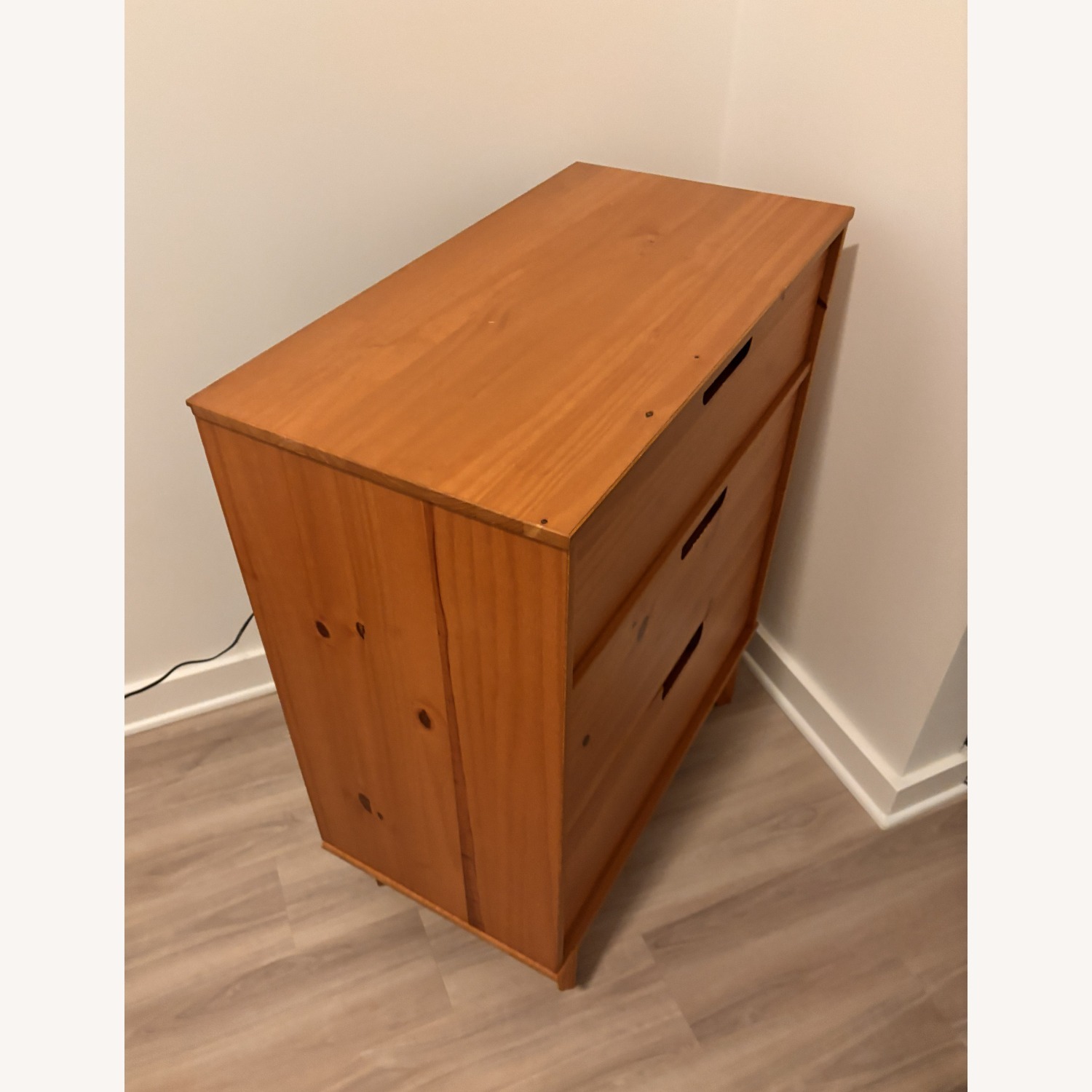 Walker Edison Sloane Natural Armoire - image-2