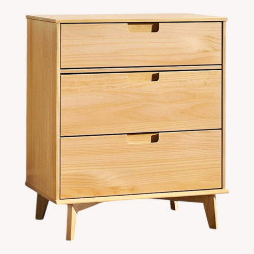 Used Walker Edison Sloane Natural Armoire for sale on AptDeco