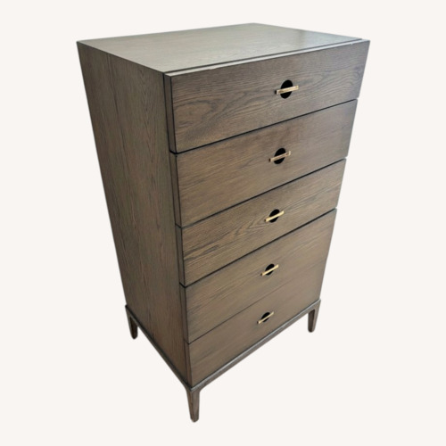 Used Vintage/Antique Finds Dark Brown Wood Dresser for sale on AptDeco