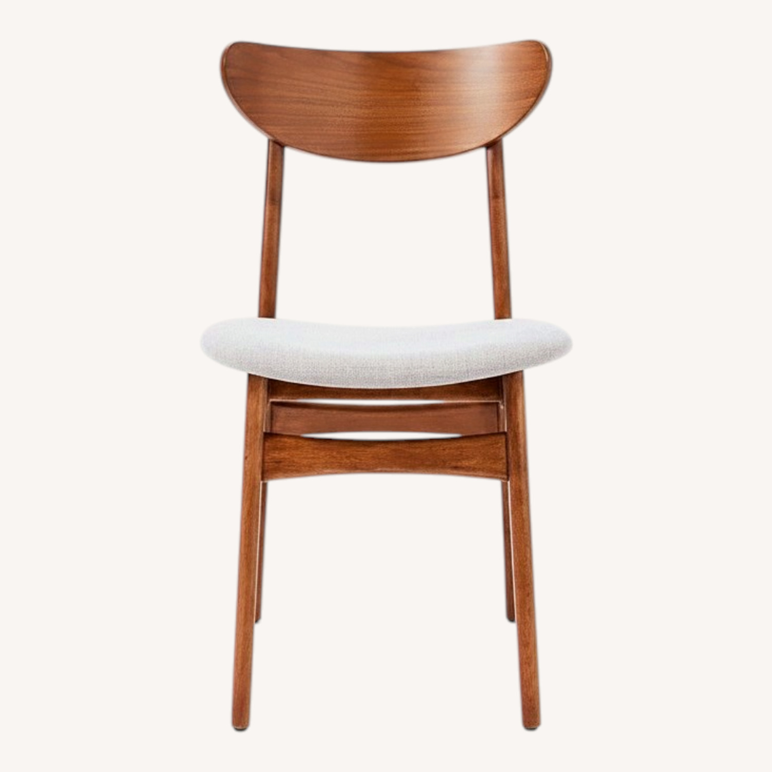 West Elm Classic Café Dark Brown Wood Dining Chair - image-0