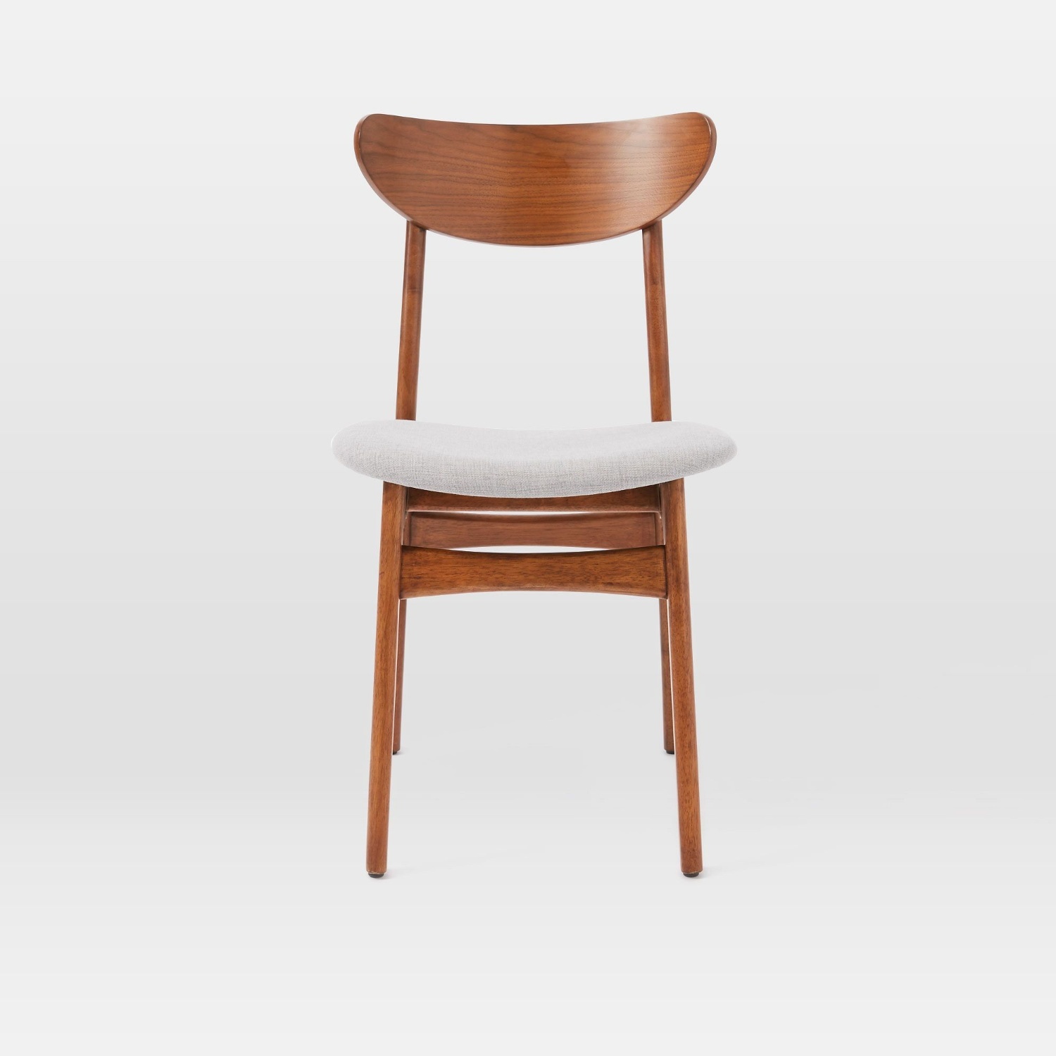 West Elm Classic Café Dark Brown Wood Dining Chair - image-5