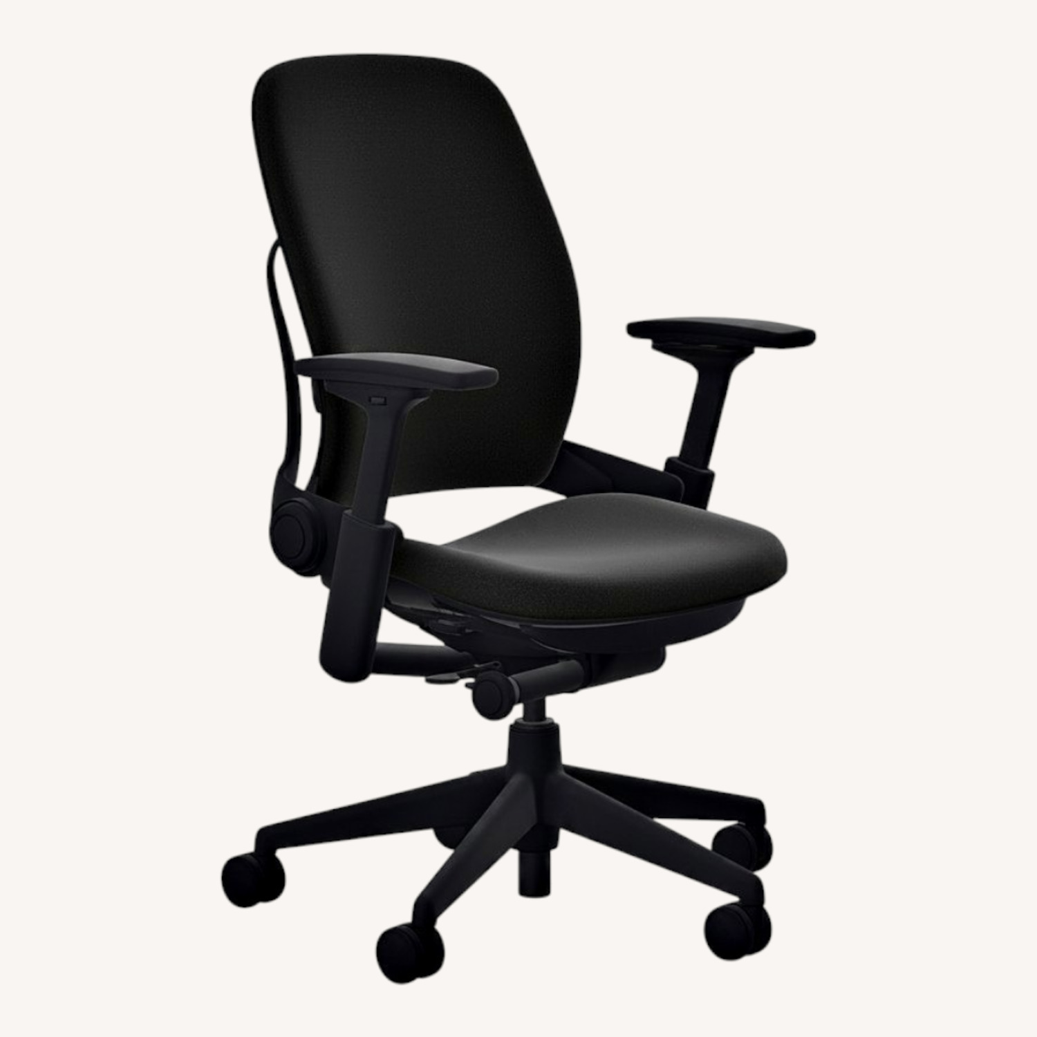 Steelcase Leap Black Fabric Office Chair - image-0