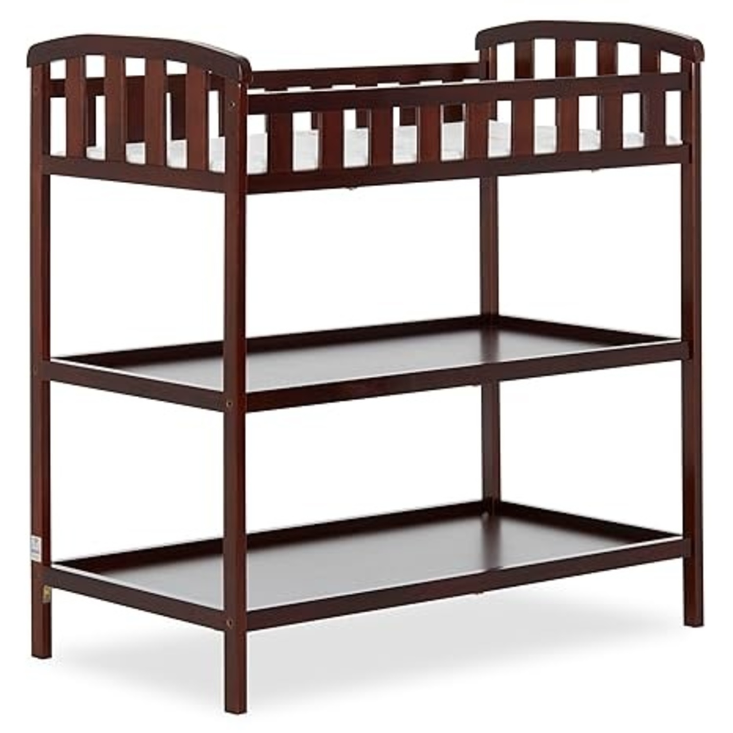 Dark Brown Wood Changing Table - image-4