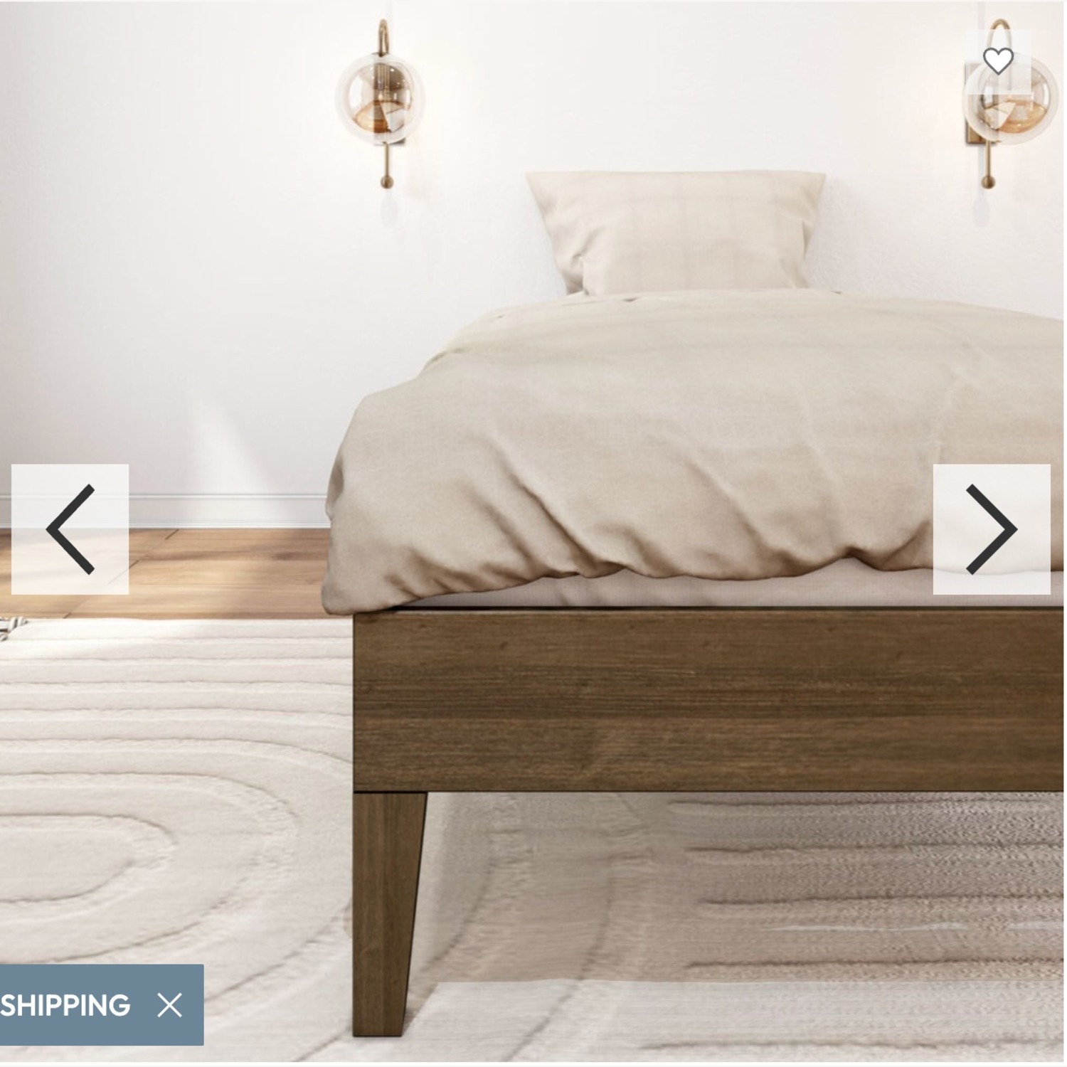 Plank and Beam Dark Brown Wood Queen Bed - image-3