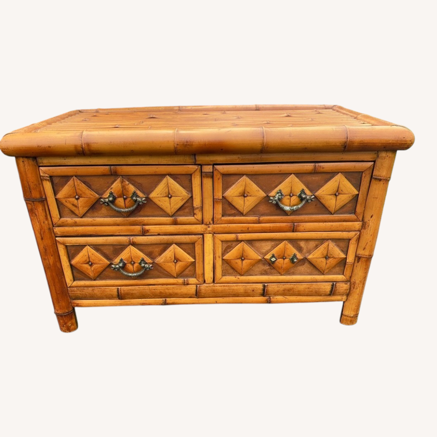 Vintage Bamboo Coffee Table 1930’s - image-0