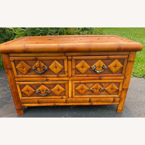 Used Vintage Bamboo Coffee Table 1930’s for sale on AptDeco