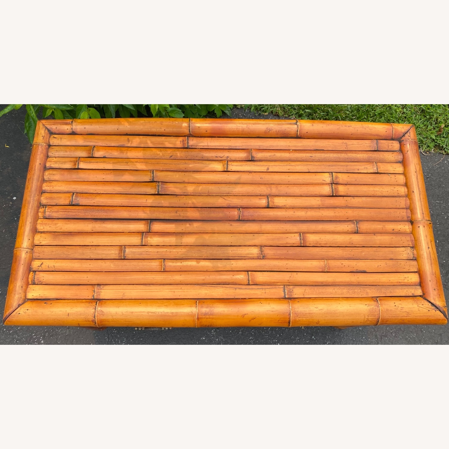 Vintage Bamboo Coffee Table 1930’s - image-3