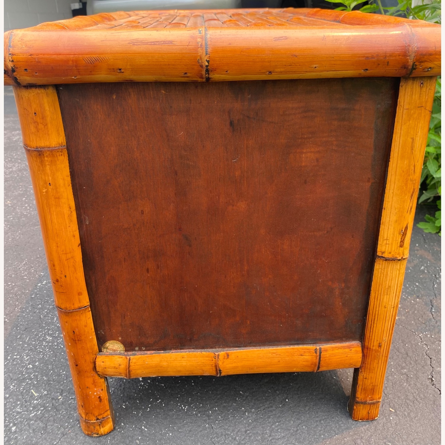 Vintage Bamboo Coffee Table 1930’s - image-4