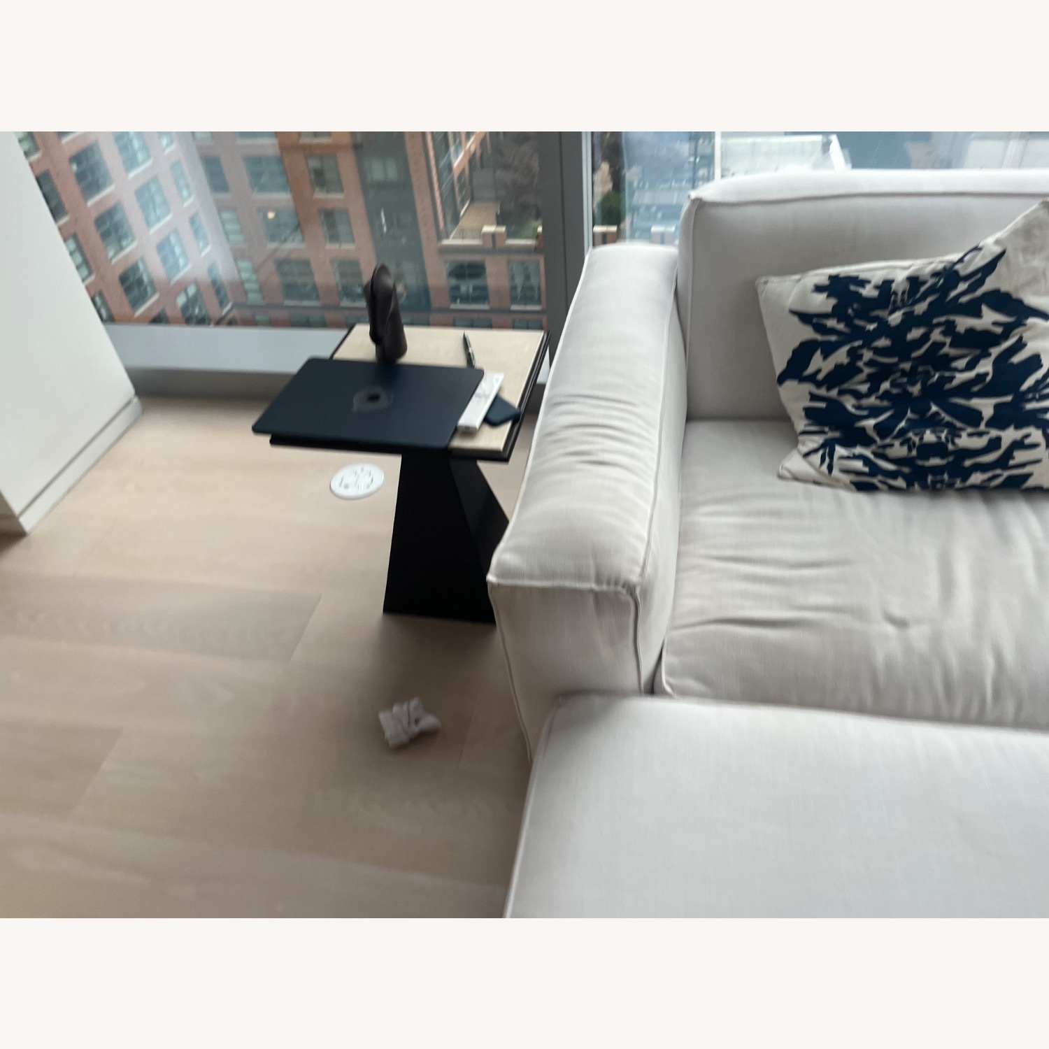 Restoration Hardware White 3+ Piece Sectional - image-4