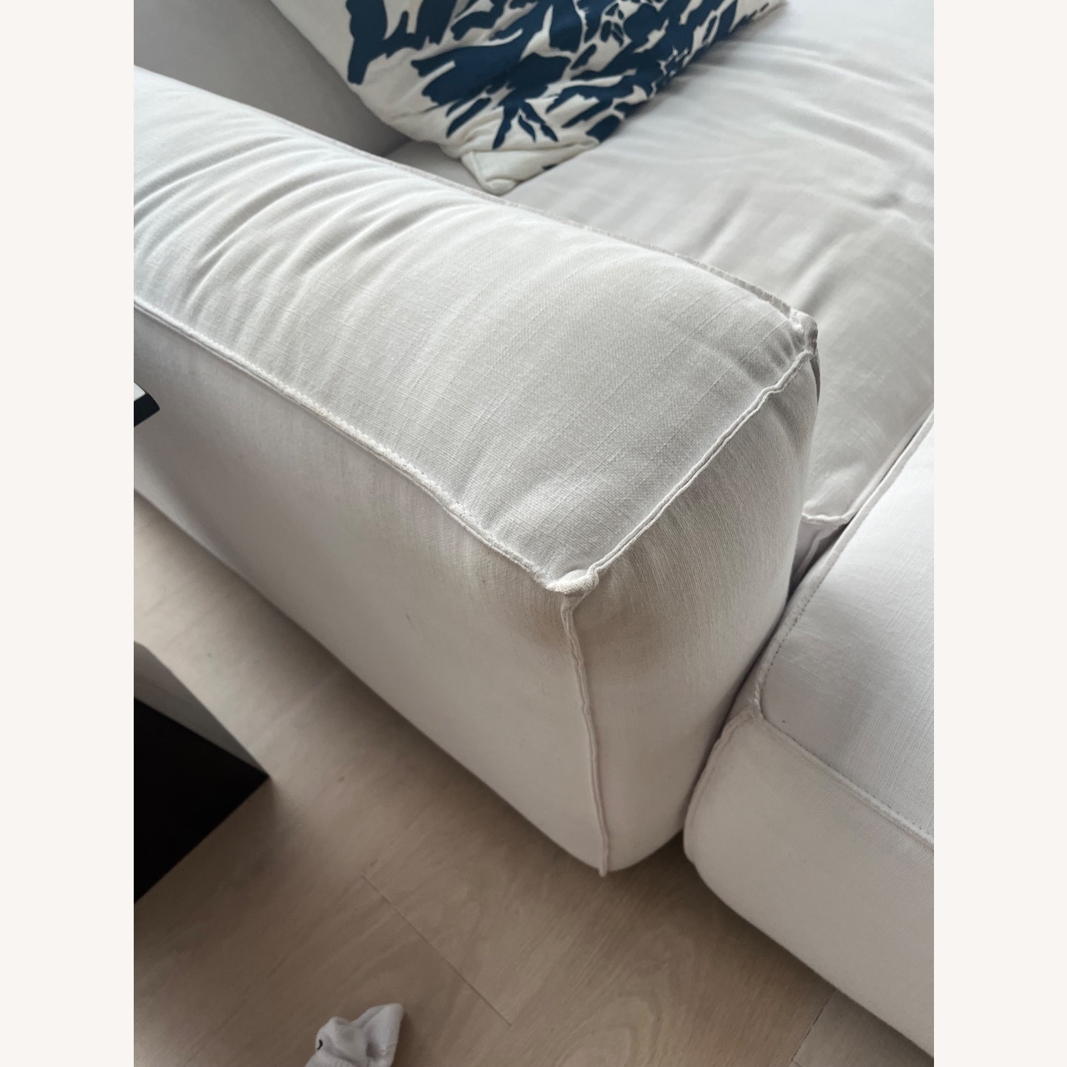 Restoration Hardware White 3+ Piece Sectional - image-3