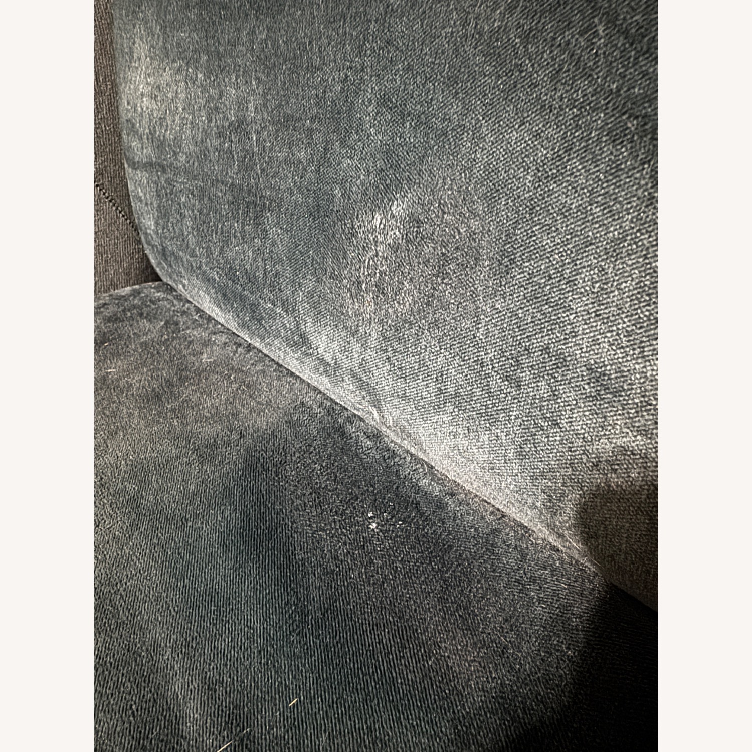 Skyline Furniture Blue Fabric Loveseat - image-4