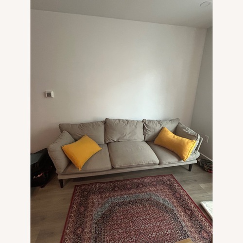 Used Floyd Light Gray Fabric 3+ Seater Sofa for sale on AptDeco