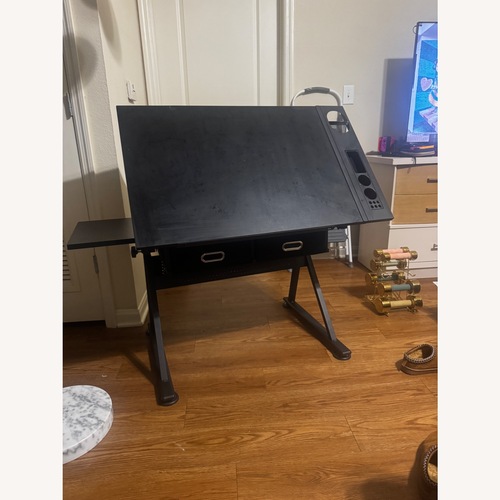Used Yaheetech Adjustable Table & Stool Set Drawing Table for sale on AptDeco