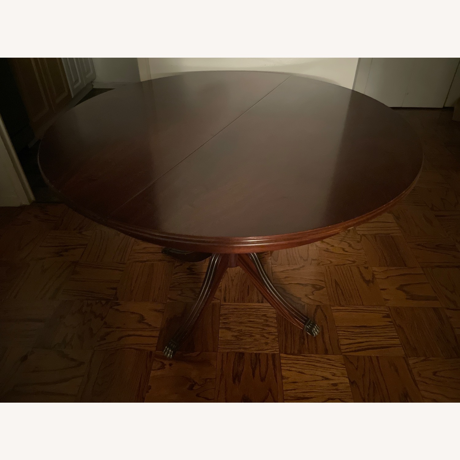 Vintage/Antique Finds Dark Brown Dining Table - image-5