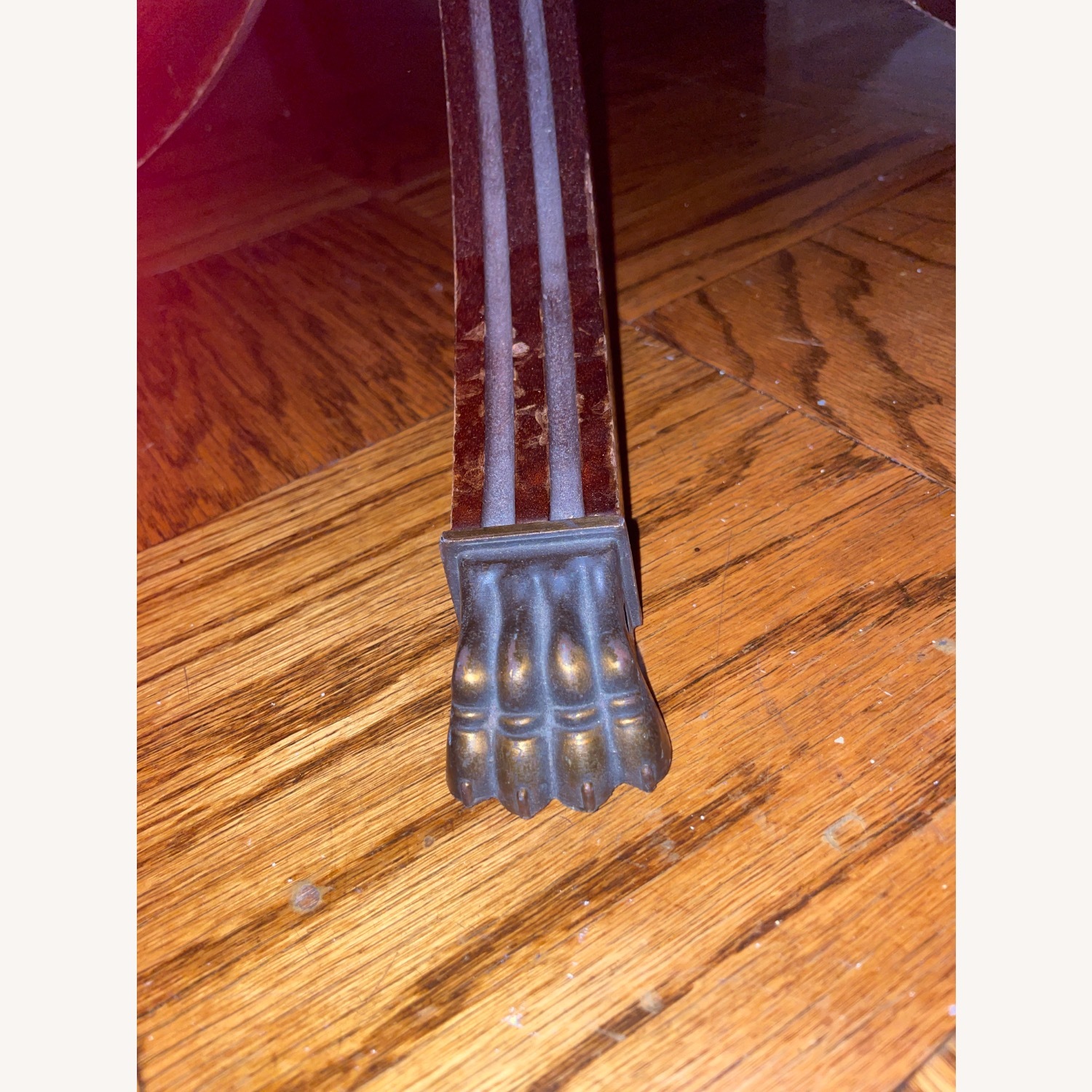 Vintage/Antique Finds Dark Brown Dining Table - image-2