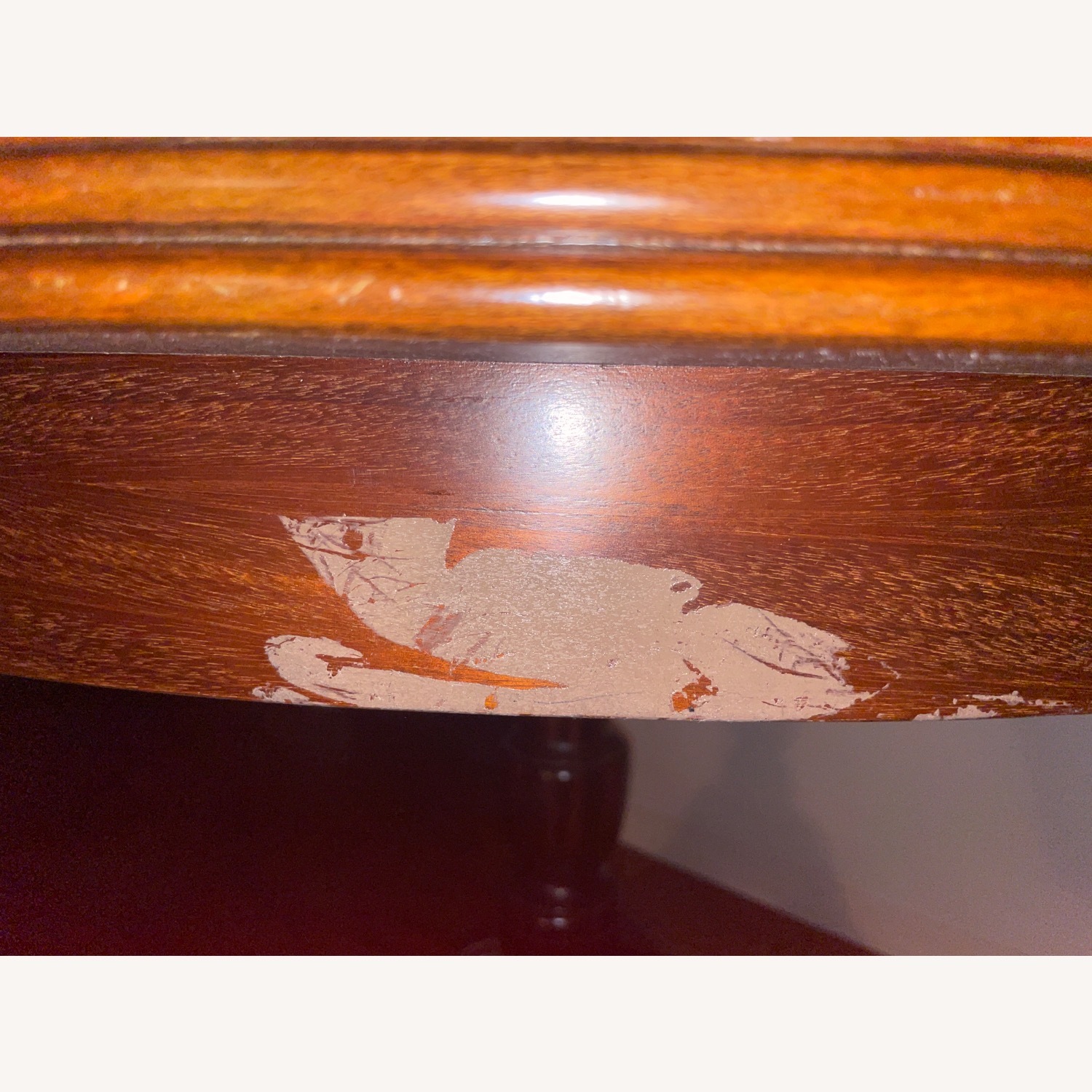Vintage/Antique Finds Dark Brown Dining Table - image-1