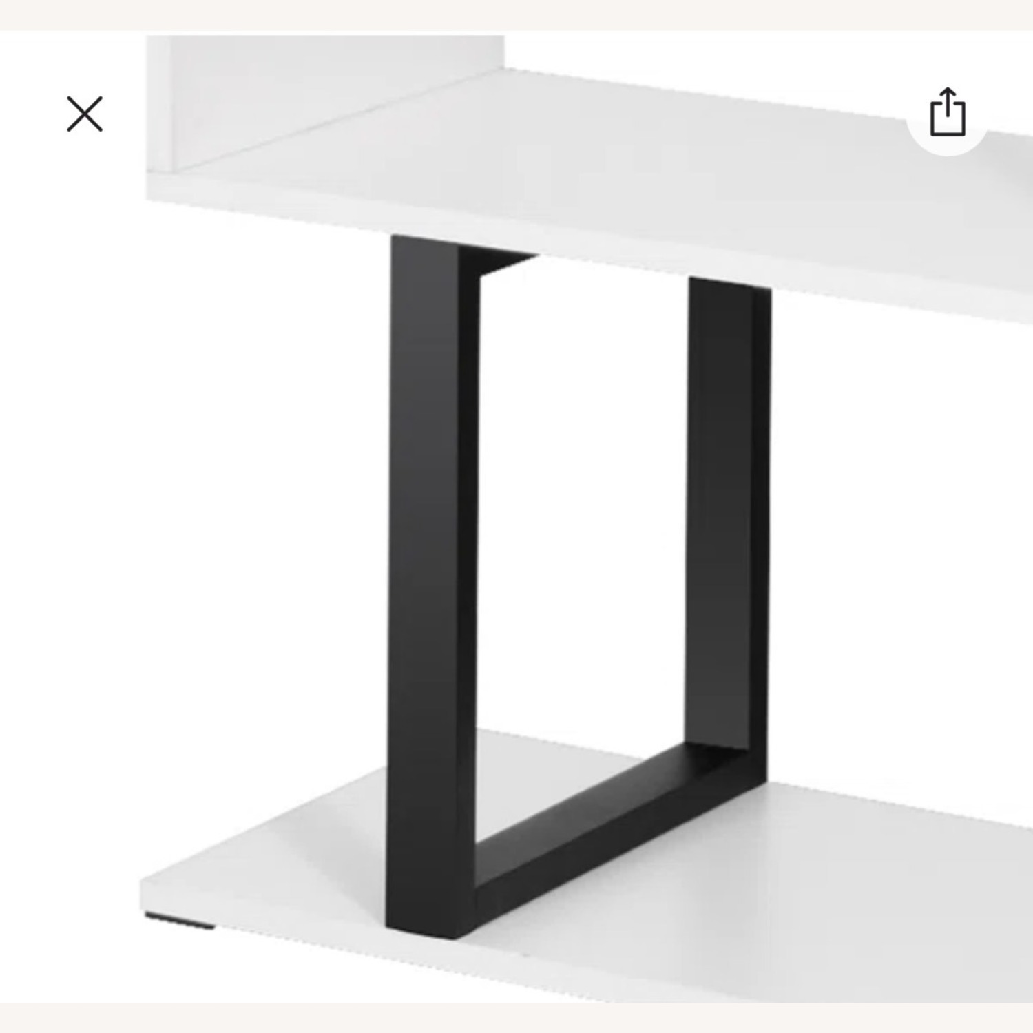 Adriana Steel Geometric Bookcase - image-4