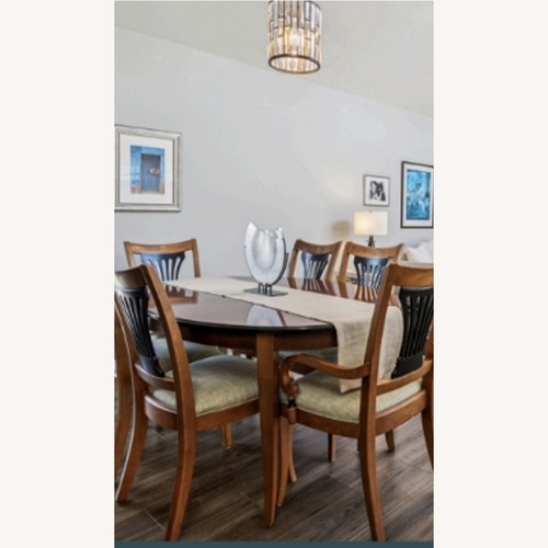 Used Bernhardt Vintage Biedermeier,  9 piece Dining Set for sale on AptDeco