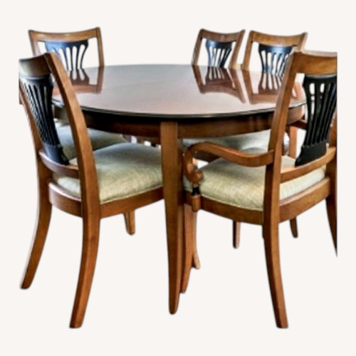 Used Bernhardt Vintage Biedermeier,  9 piece Dining Set for sale on AptDeco