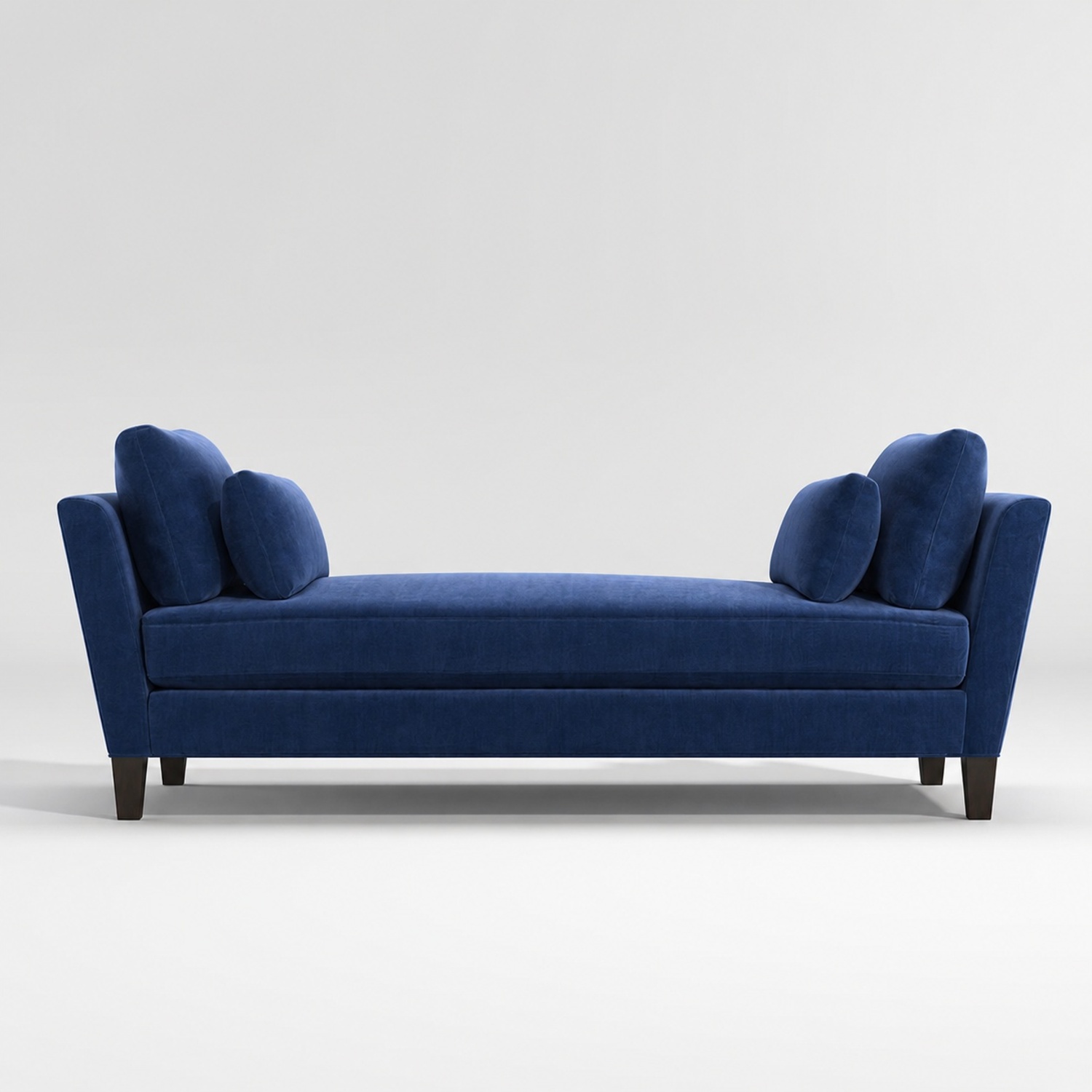 Crate & Barrel Marlowe Navy Blue Day Bed - image-4