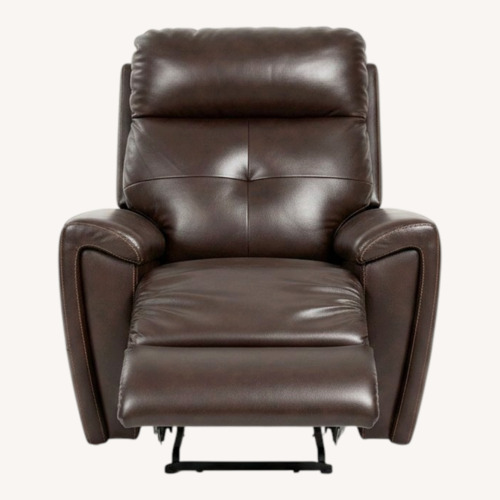 Used Brown Leather Lazy Boy Recliner for sale on AptDeco
