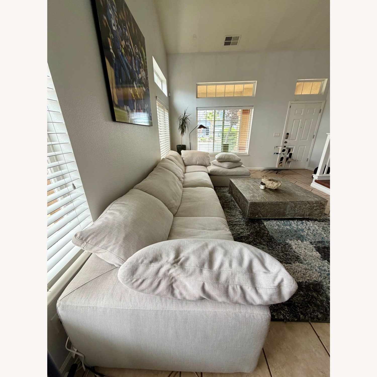 Restoration Hardware Cloud 3+ Piece Sectional - image-4
