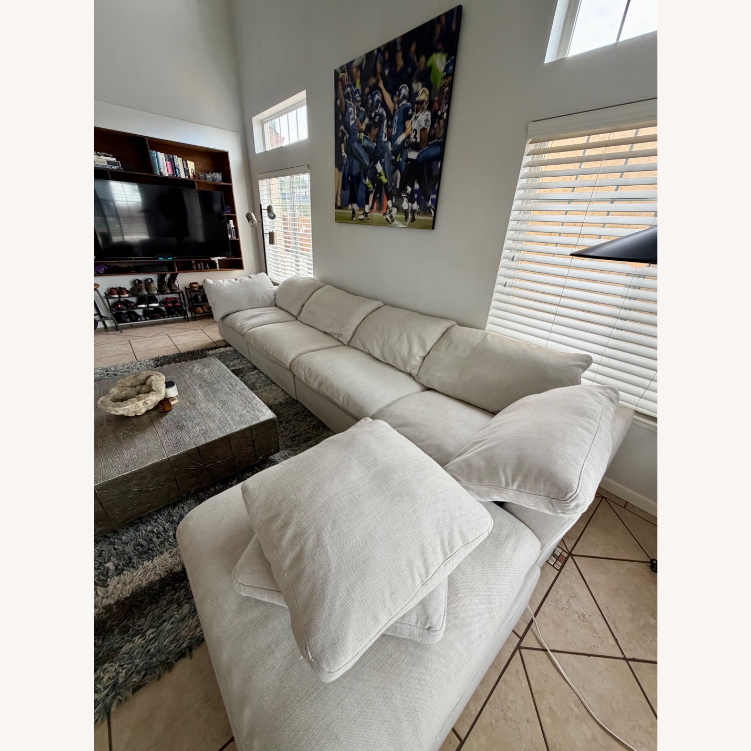 Restoration Hardware Cloud 3+ Piece Sectional - image-3