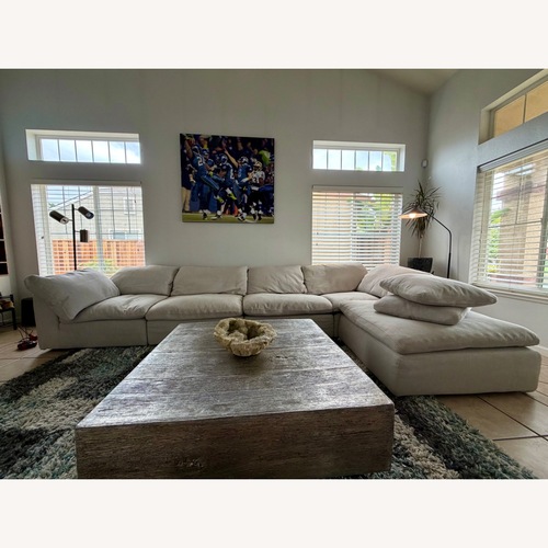Used Restoration Hardware Cloud 3+ Piece Sectional for sale on AptDeco