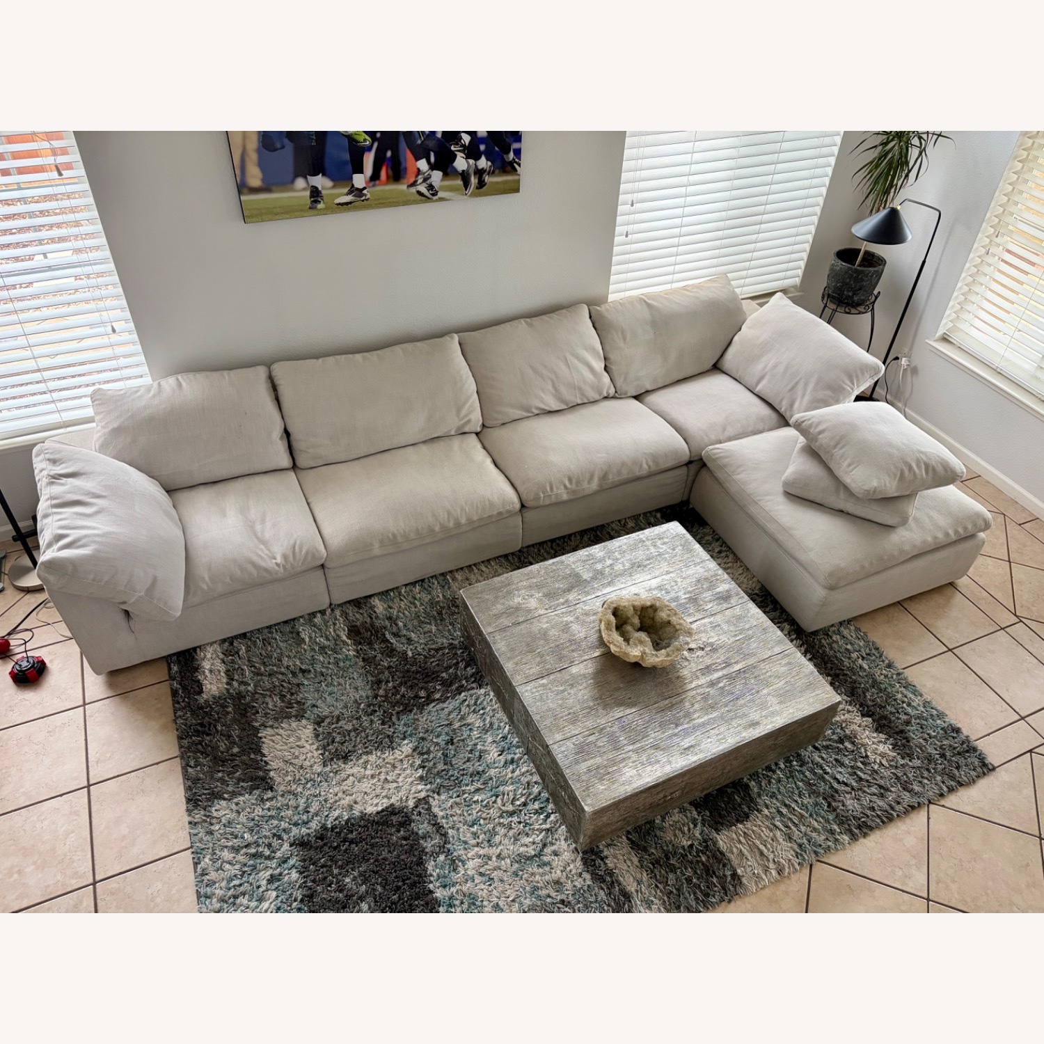 Restoration Hardware Cloud 3+ Piece Sectional - image-2