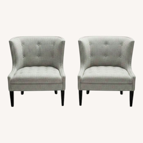 Used Jessica Charles Lexi Tufted Lexi Arm Chairs for sale on AptDeco