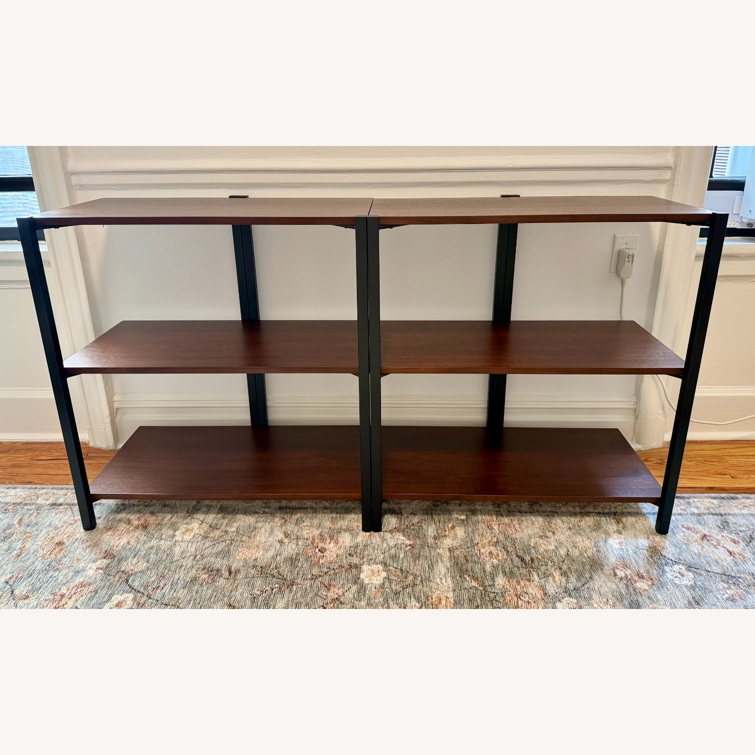Burrow Canon Double Low Shelves - image-1