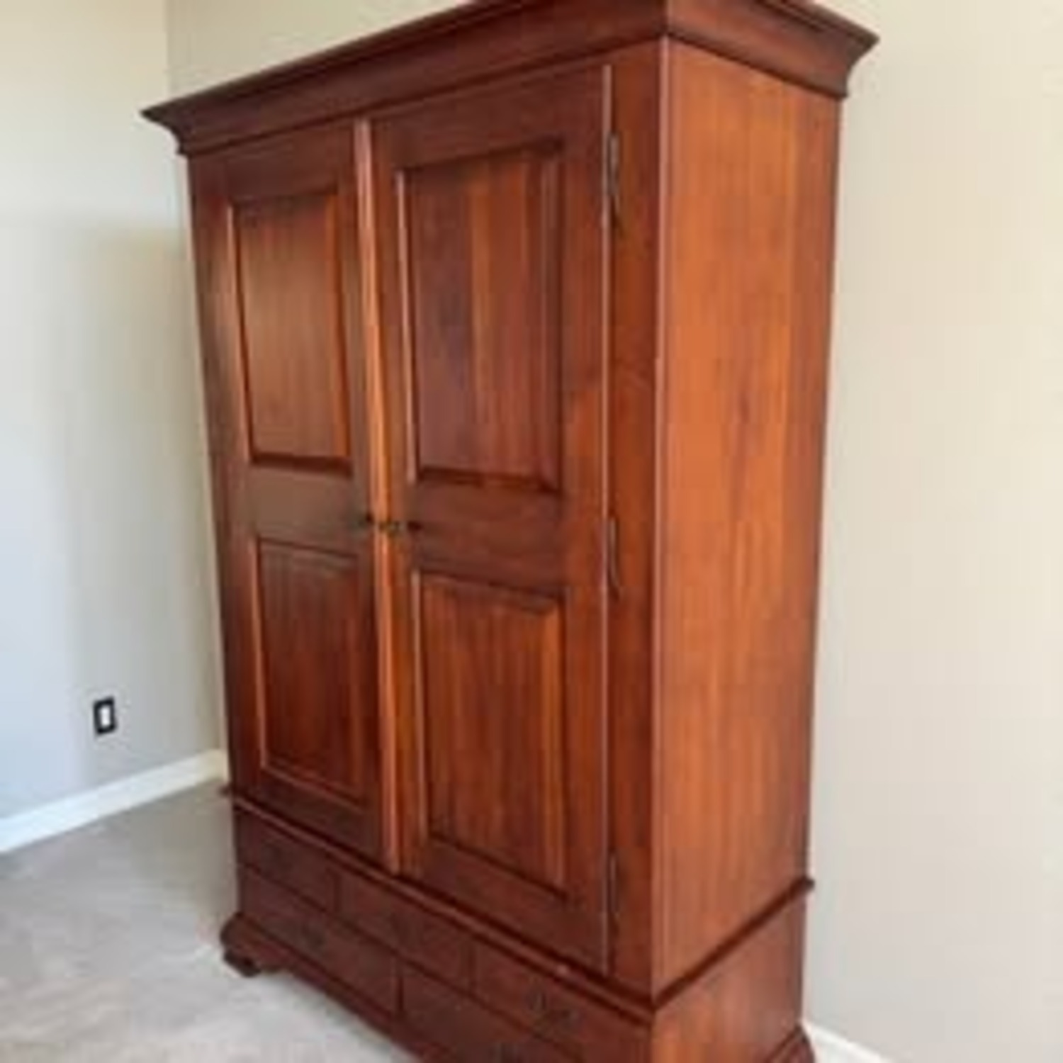 Lexington Furniture Light Brown Wood Armoire - image-3