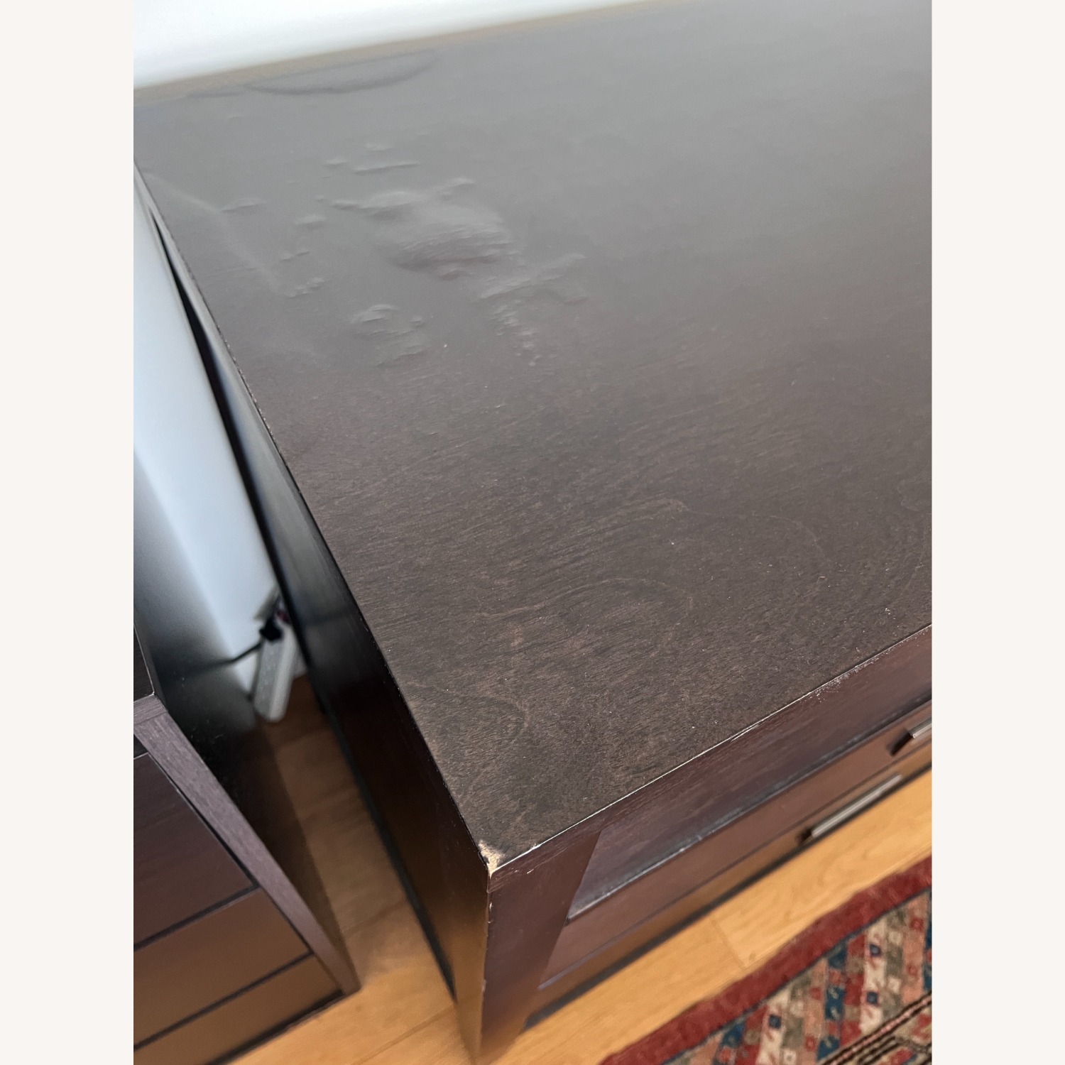 Crate & Barrel Arch Black Wood Dresser - image-4