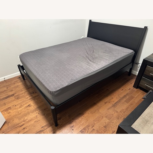 Used Black Bed Frame  for sale on AptDeco