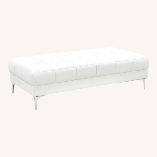Used Tufted Ottoman for sale on AptDeco