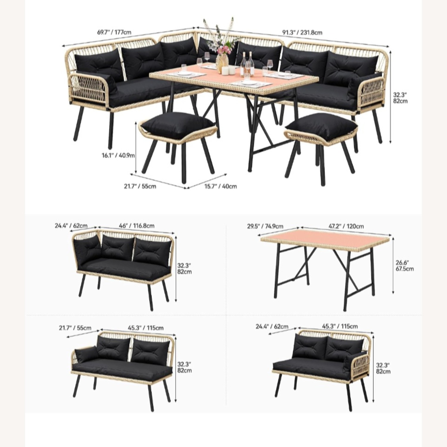 YITAHOME Patio Furniture - image-3