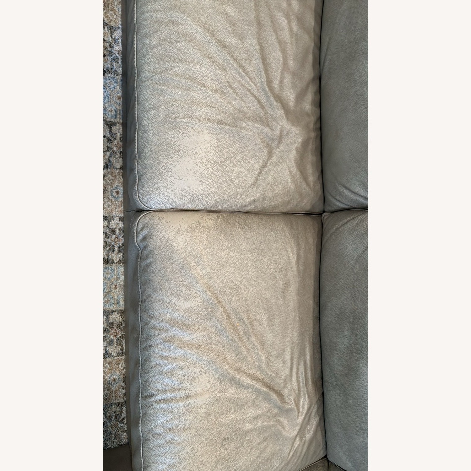 Macy's Leather 3+ Piece Sectional - image-9