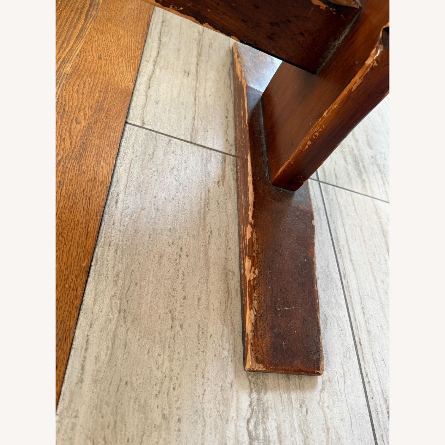 Antique Pine Dining Table - Pine Shop Original - image-6