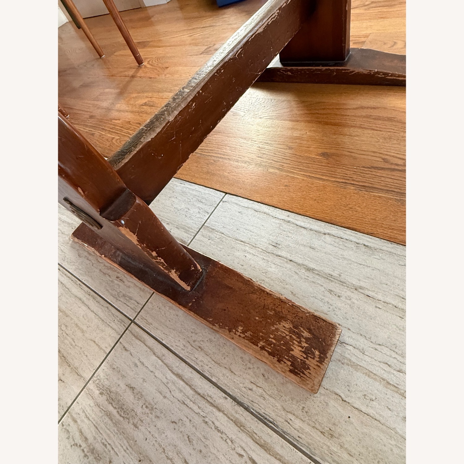 Antique Pine Dining Table - Pine Shop Original - image-8