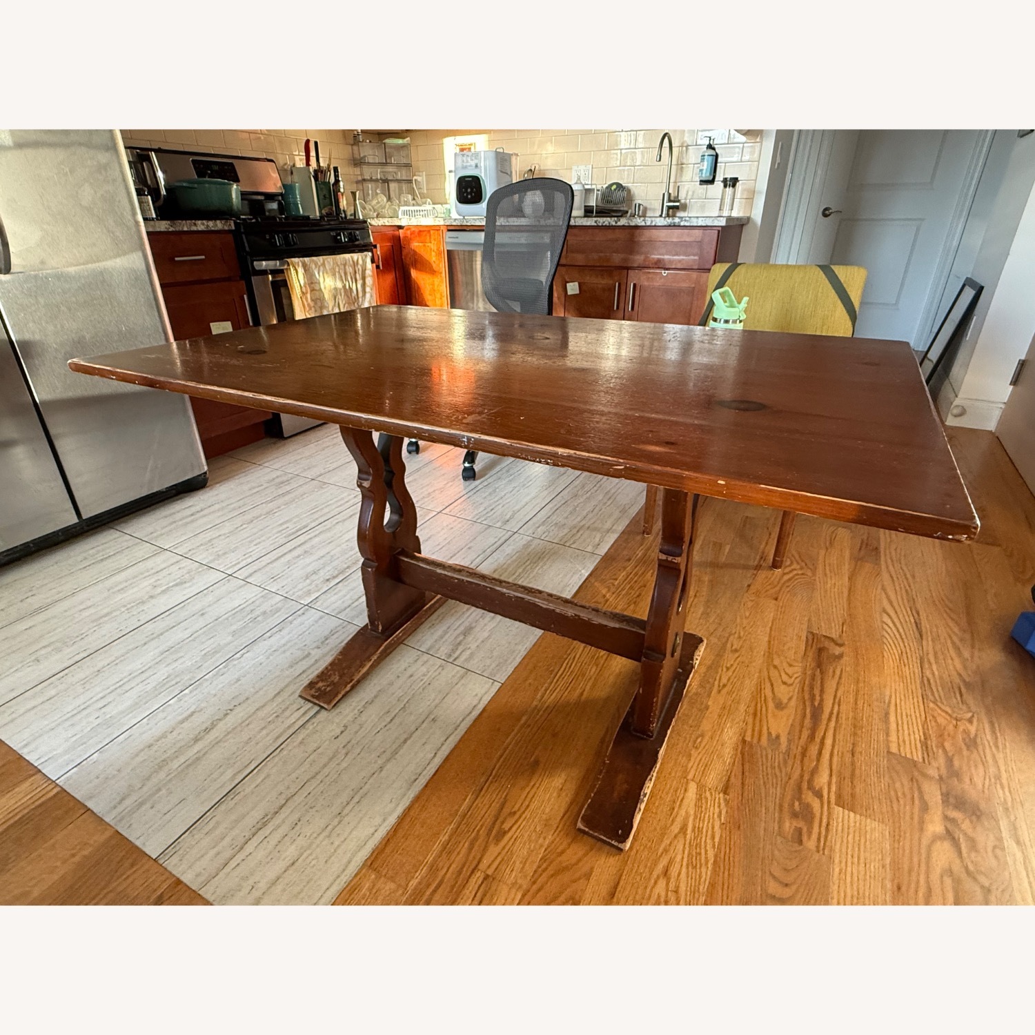Antique Pine Dining Table - Pine Shop Original - image-13