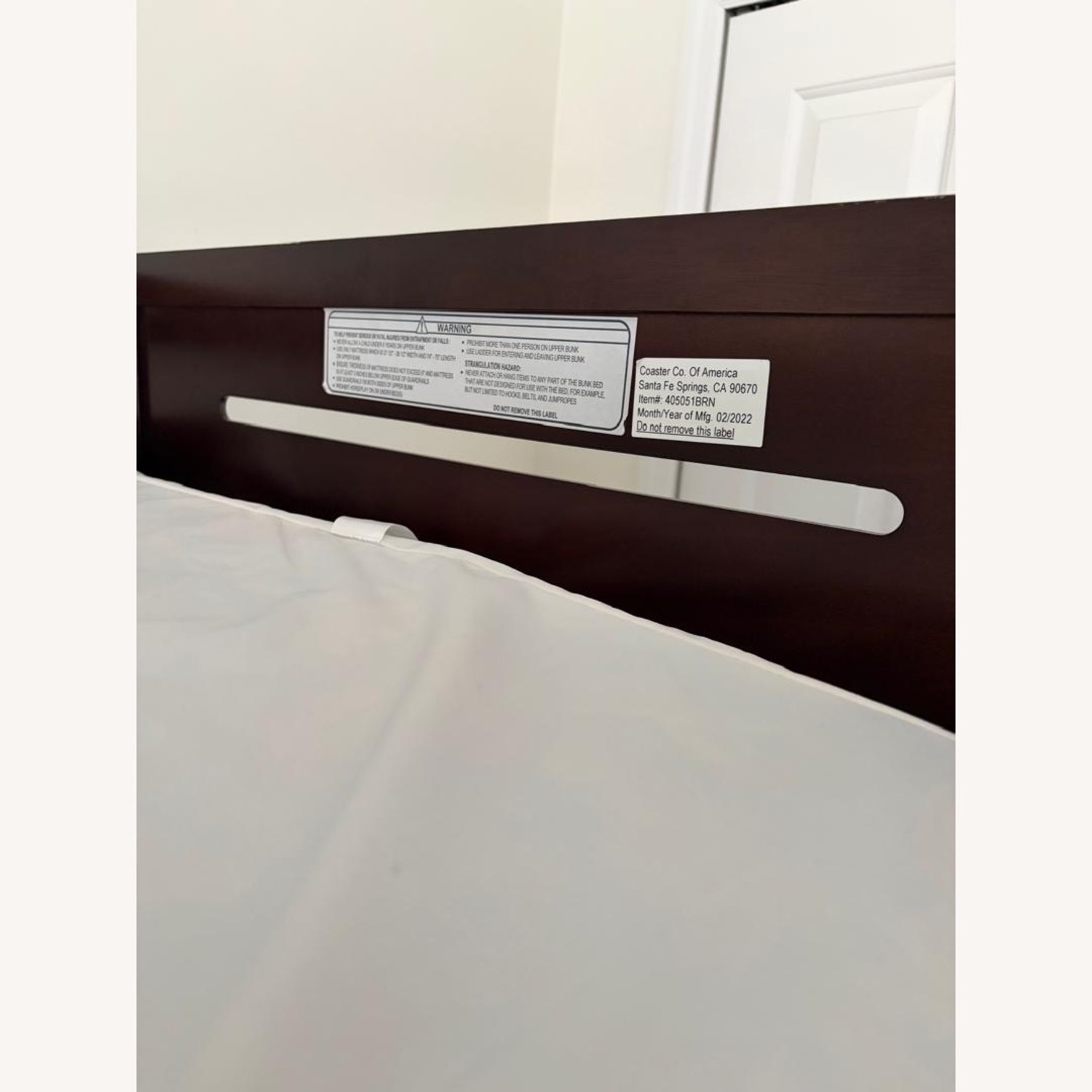 Coaster Fine Furniture Dark Brown Wood Bunk Bed - image-4
