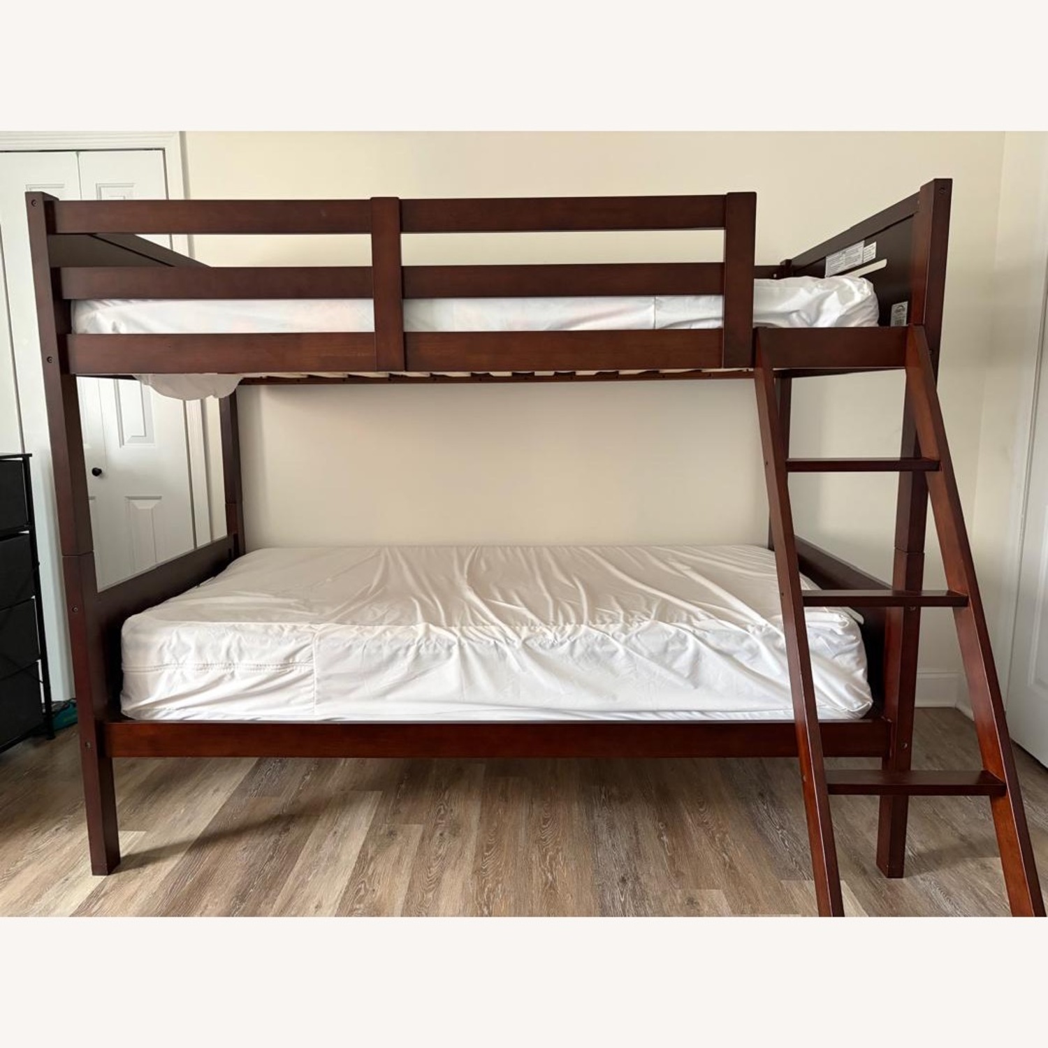 Coaster Fine Furniture Dark Brown Wood Bunk Bed - image-5
