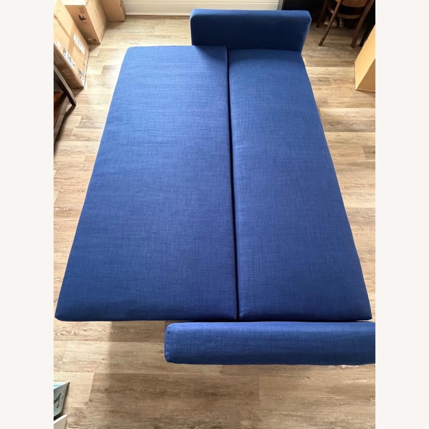 IKEA FRIHETEN Blue Fabric 3+ Seater Sofa - image-3