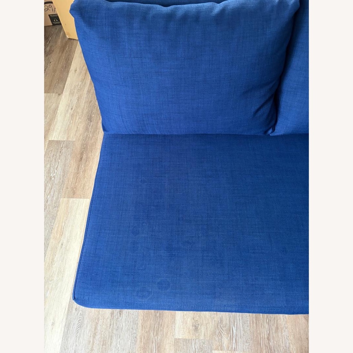IKEA FRIHETEN Blue Fabric 3+ Seater Sofa - image-7